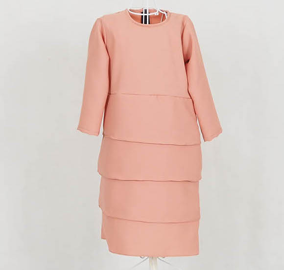 SW5055 Kid's Jubah Peach