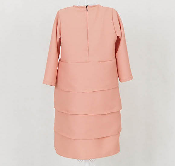 SW5055 Kid's Jubah Peach