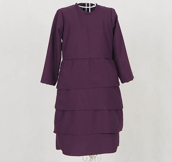 SW5055 Kid's Jubah Purple