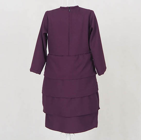 SW5055 Kid's Jubah Purple
