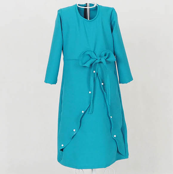 SW5056 Kid's Jubah Dark Green