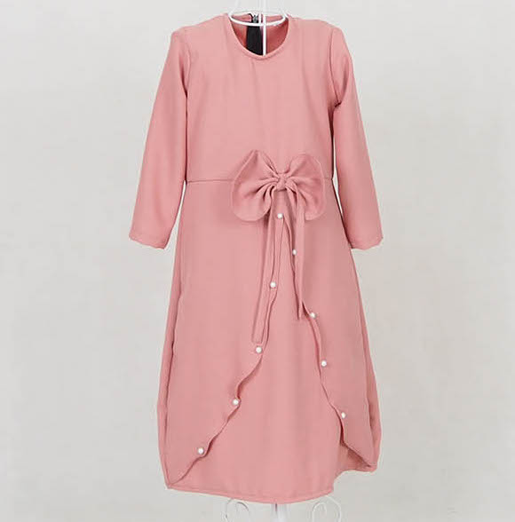 SW5056 Kid's Jubah Dusty Pink