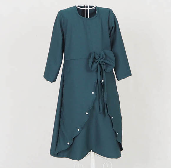 SW5057 Kid's Jubah Emerald Green
