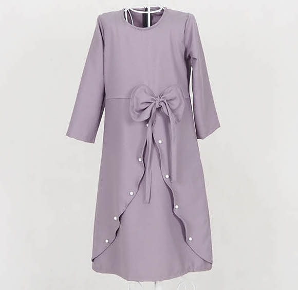 SW5057 Kid's Jubah Grey