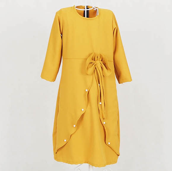 SW5057 Kid's Jubah Mustard