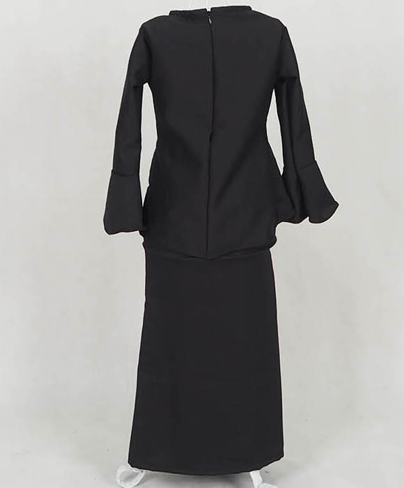 SW5058 Kid's Baju Kurung Black