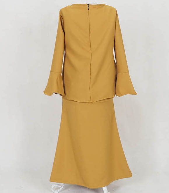 SW5058 Kid's Baju Kurung Mustard