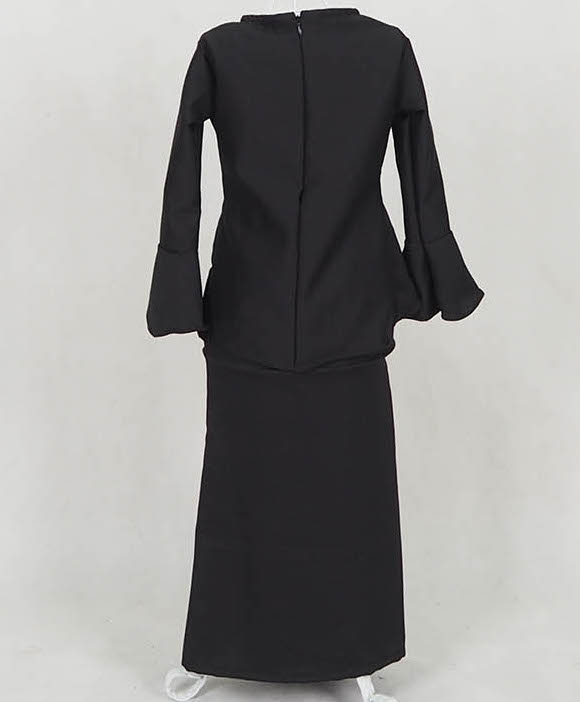 SW5059 Kid's Baju Kurung Black