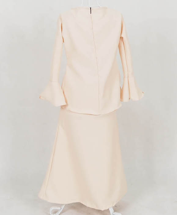 SW5059 Kid's Baju Kurung Cream