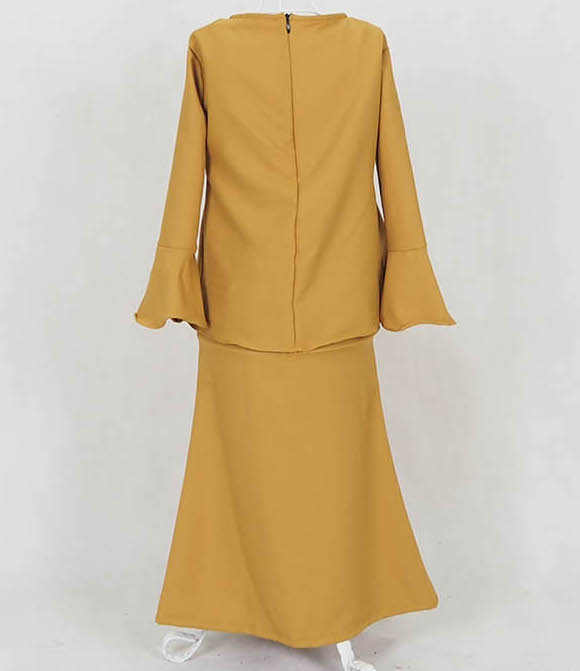 SW5059 Kid's Baju Kurung Mustard