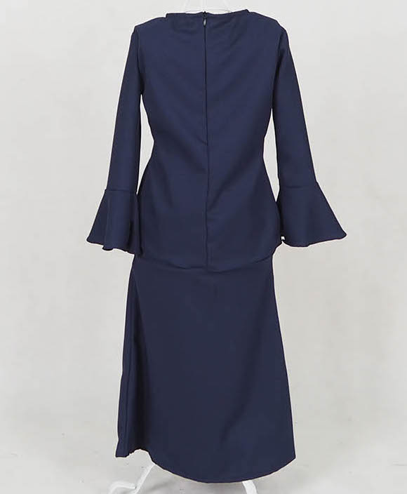 SW5059 Kid's Baju Kurung Navy