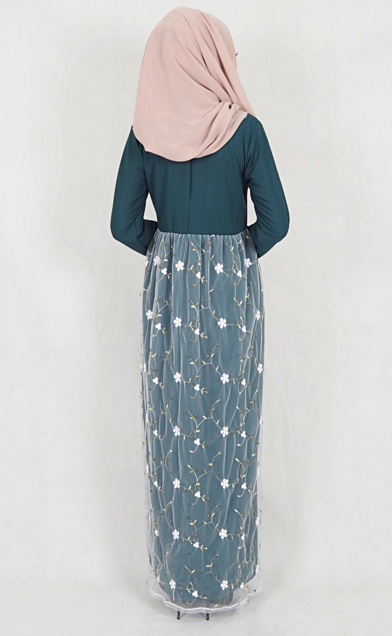 SW5061 Fashion Jubah Emerald Green