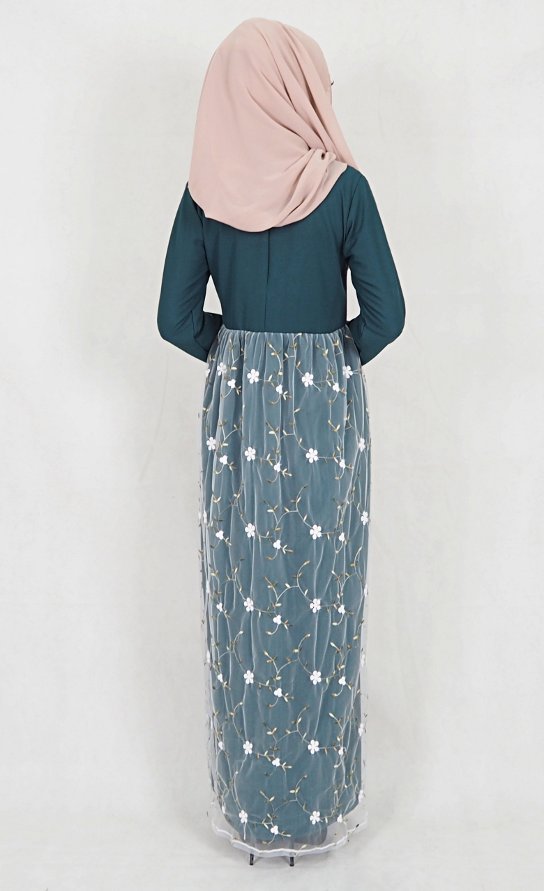 SW5064 Jubah (Plus Size) Emerald Green