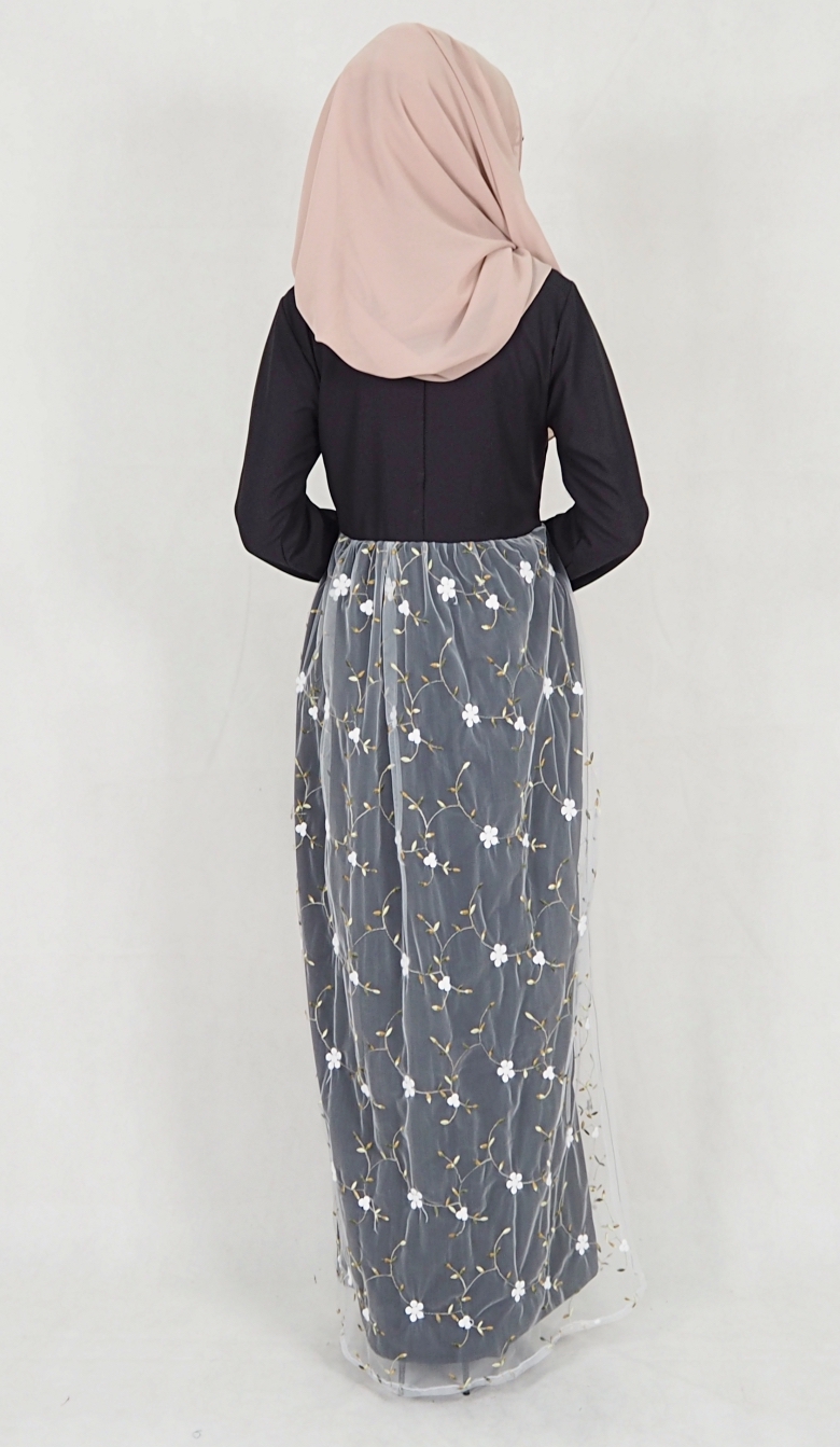 SW5065 Jubah (Plus Size) Black
