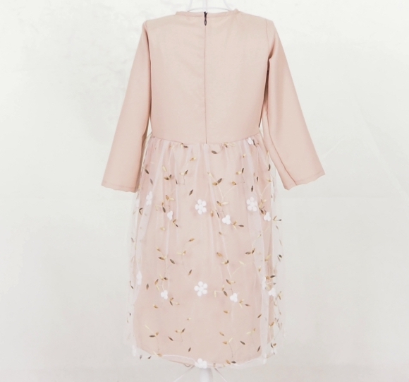 SW5067 Kid's Dress Cream
