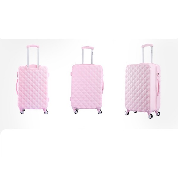 TR103 Trendy Luggage Light Pink