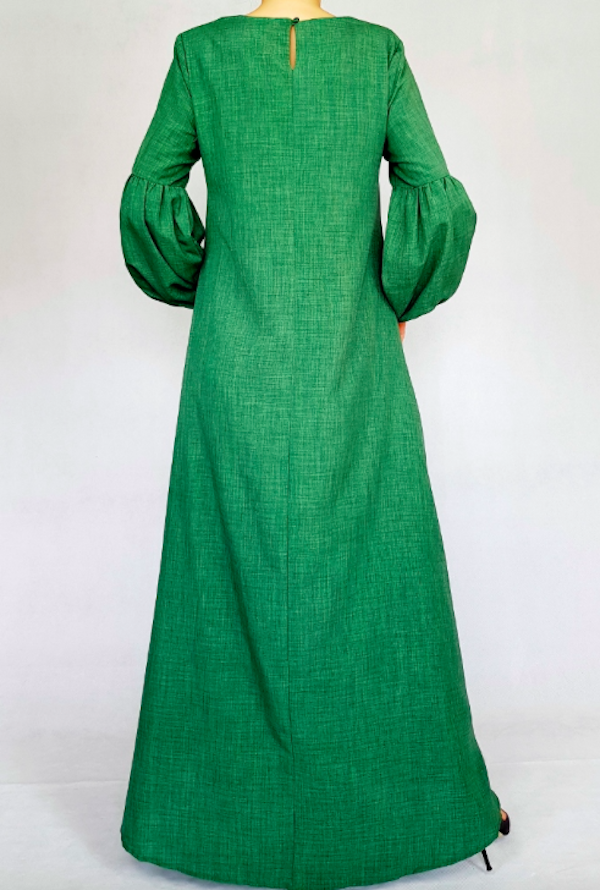 BM71135 Pretty Design Jubah Green