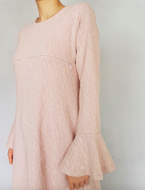 BM71137 Elegant Jubah Pink
