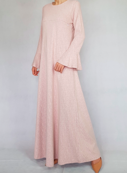 BM71137 Elegant Jubah Pink