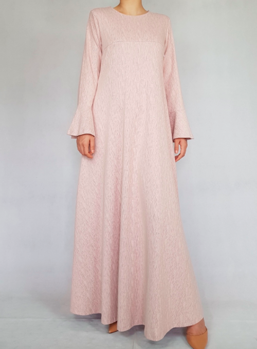 BM71137 Elegant Jubah Pink