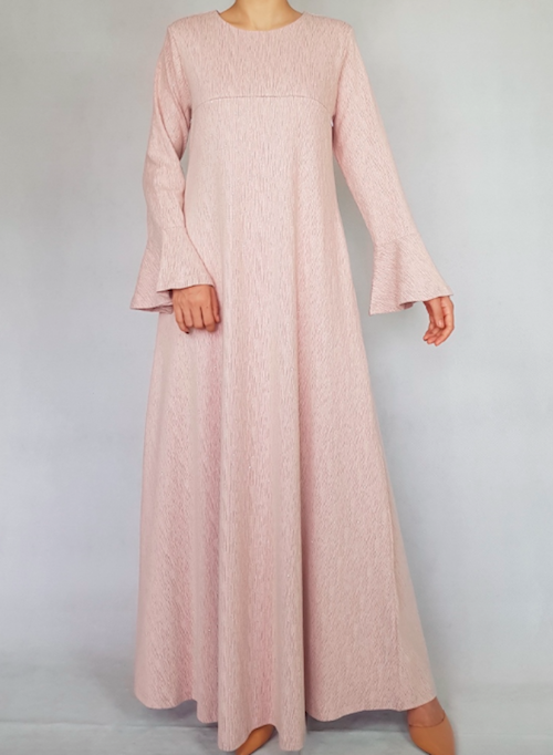 BM71137 Elegant Jubah Pink