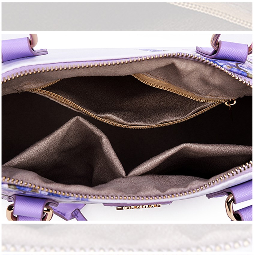 KW80371 Premium Floral Bag Light Purple