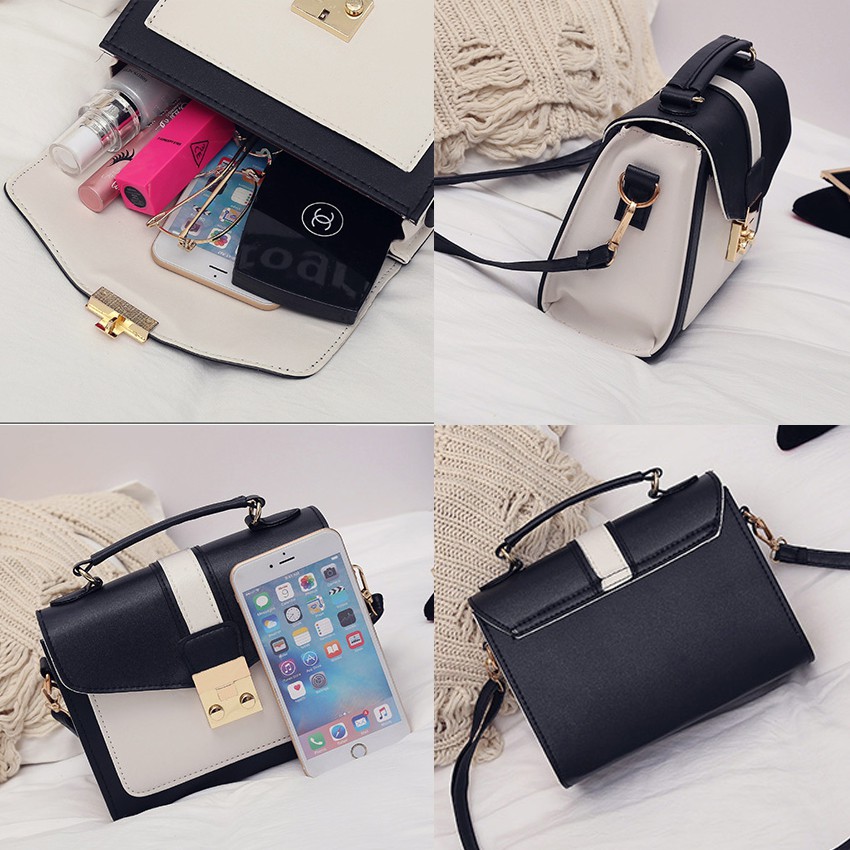 KW80372 Lovely Casual Sling Bag Black