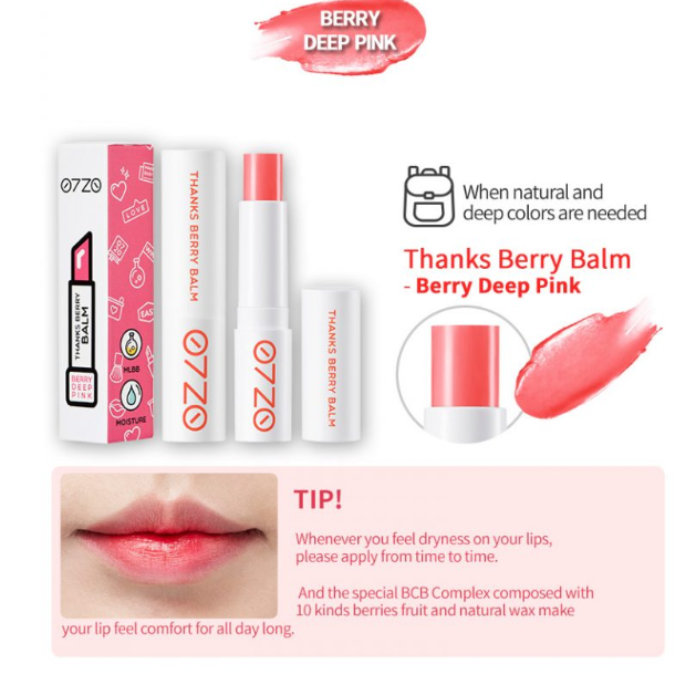 CW50056 Thanks Berry Balm Deep Pink