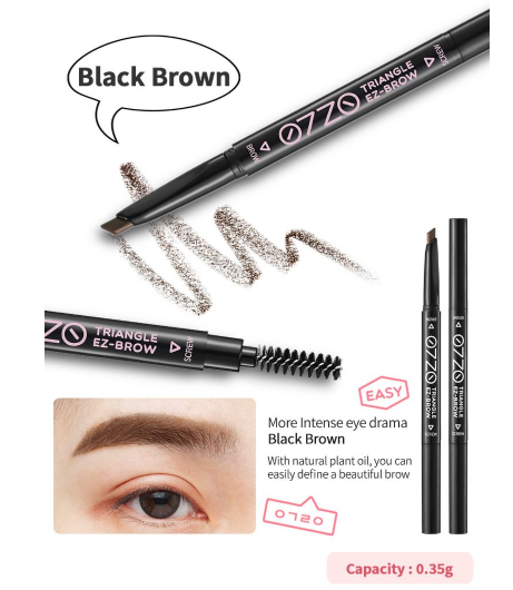 CW50058 Triangle EZ Eye Brow Black