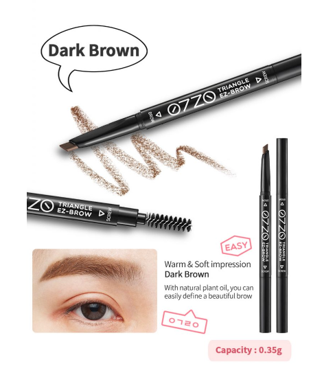 CW50058 Triangle EZ Eye Brow Dark Brown
