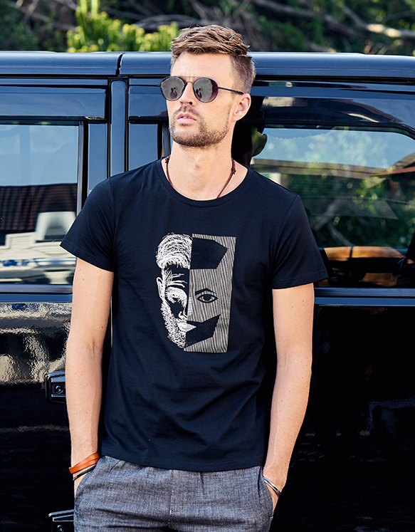 ST-540 Stylish Top Black