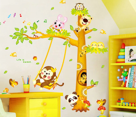 ST-555 Cartoon Wall Sticker