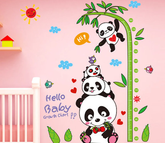 ST-556 Cute Panda Wall Sticker