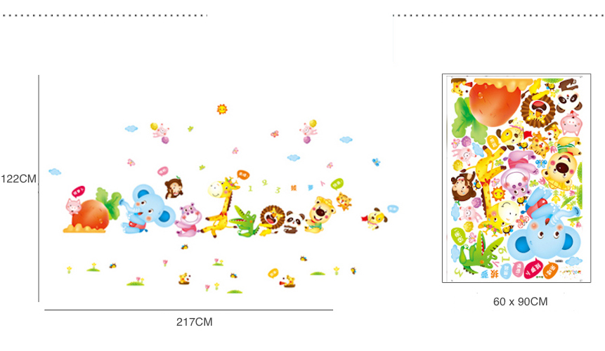 ST-557 Animal Wall Sticker