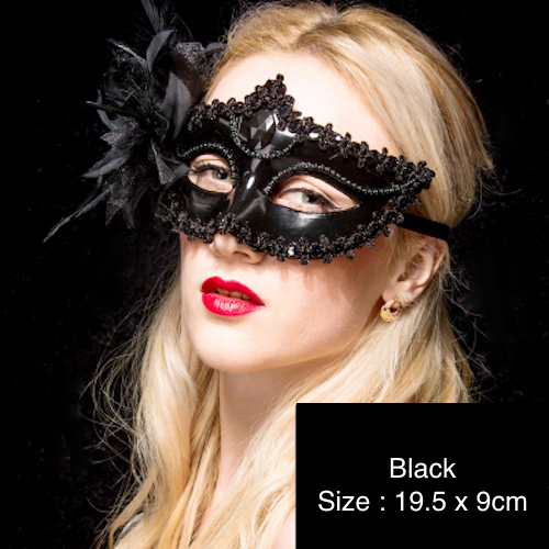 ST-568 Costume Mask Black