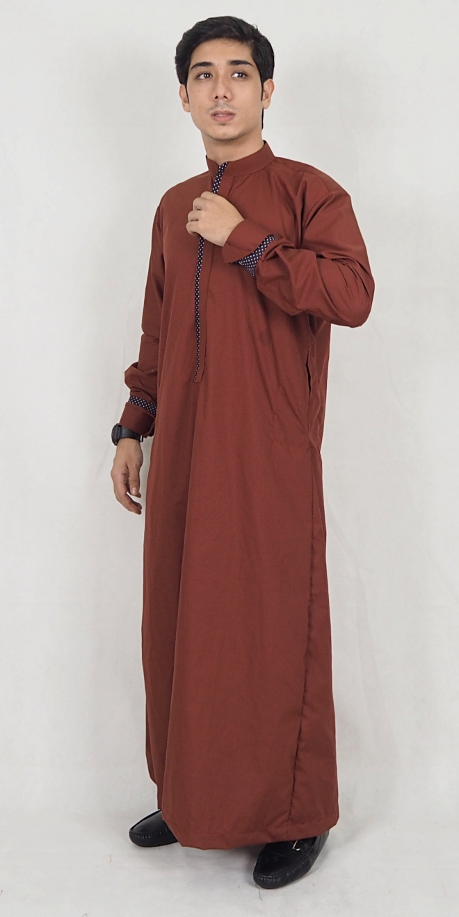 SW5070 Men's Jubah Brown