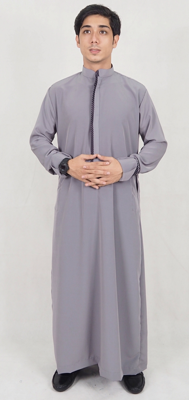 SW5070 Men's Jubah Grey