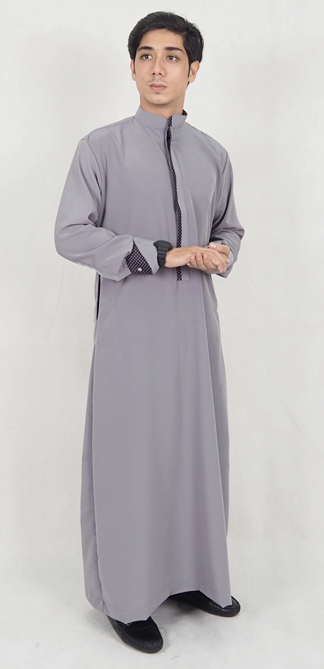 SW5070 Men's Jubah Grey