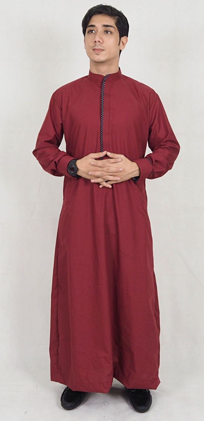 SW5070 Men's Jubah Maroon