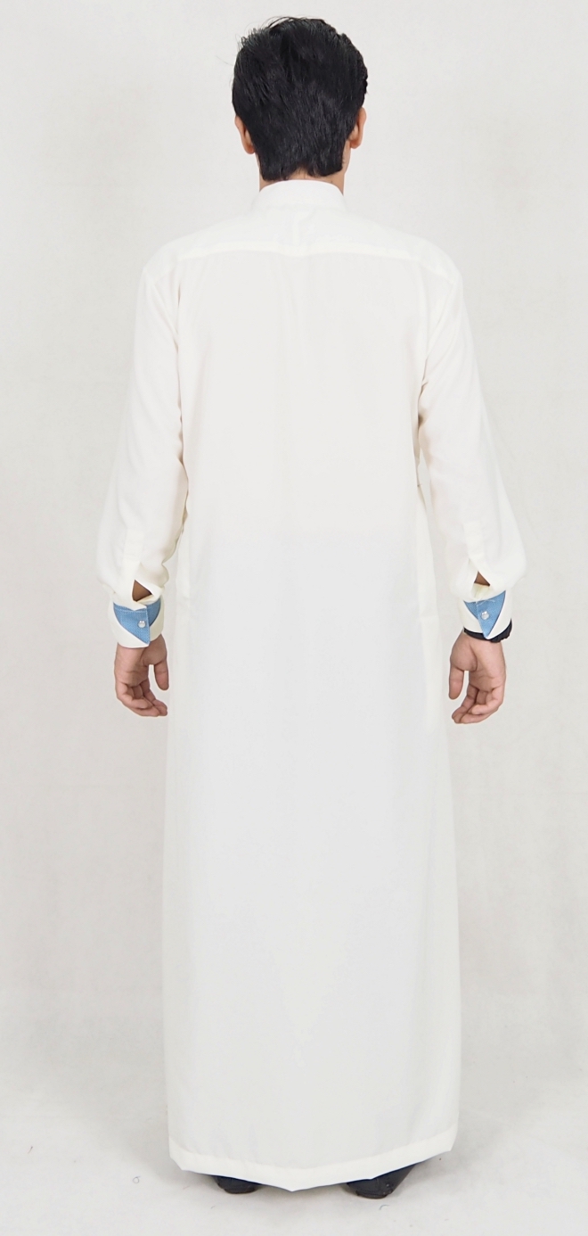 SW5070 Men's Jubah White