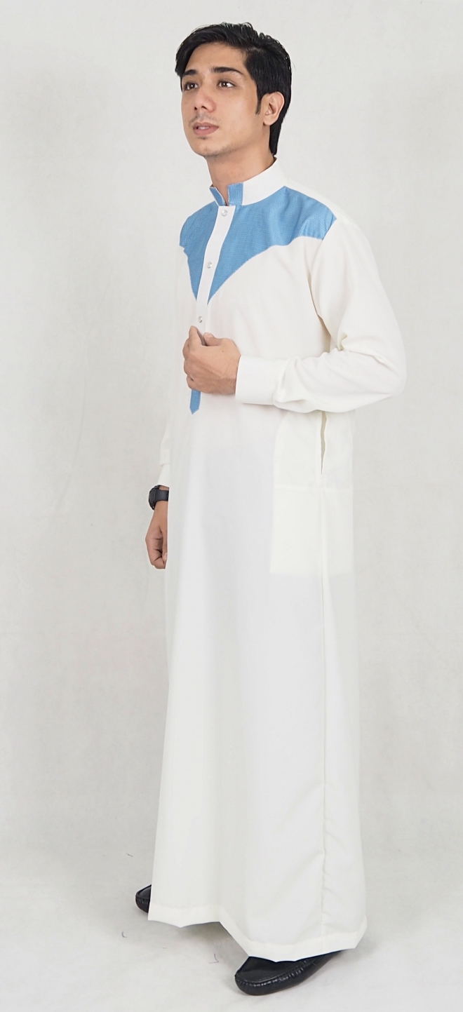 SW5072 Fashion Jubah Cream