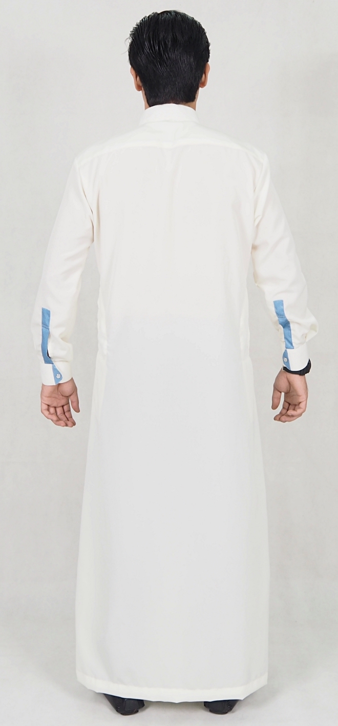 SW5072 Fashion Jubah Cream