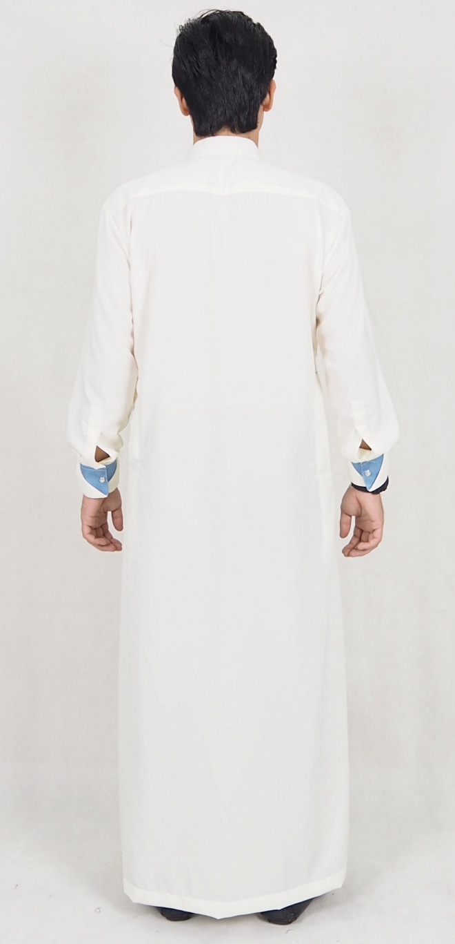 SW5073 Men's Jubah (Plus Size) White