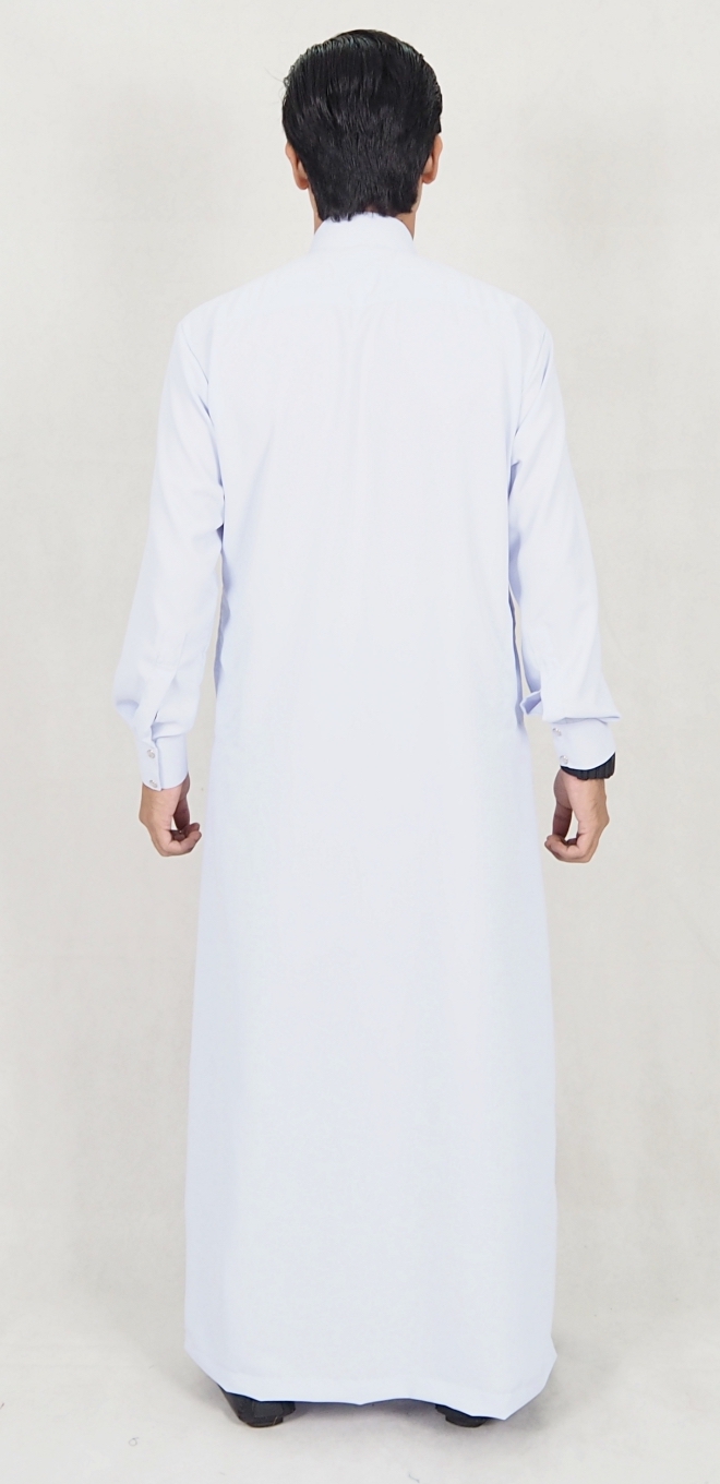 SW5076 Stylish Jubah (Plus Size) White