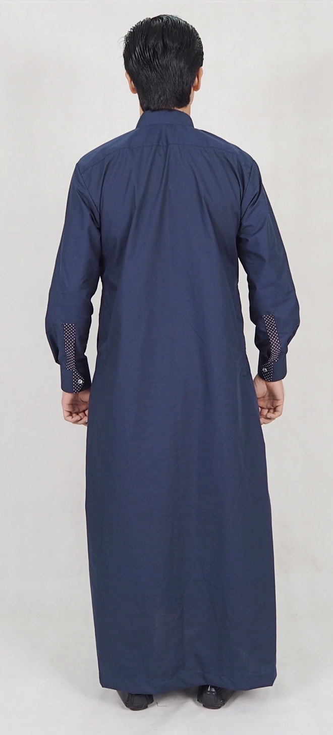 SW5077 Fashion Jubah (Plus Size) Navy