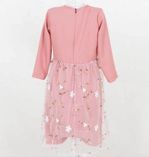 SW5085 Kid's Jubah Dusty Pink