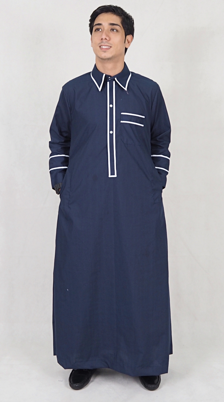 SW5087 Men's Jubah Navy