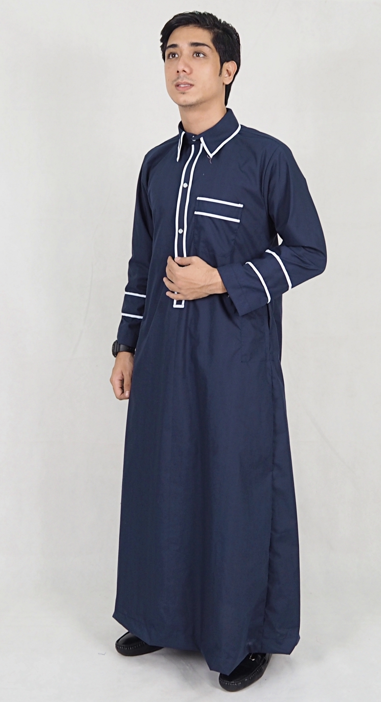 SW5087 Men's Jubah Navy