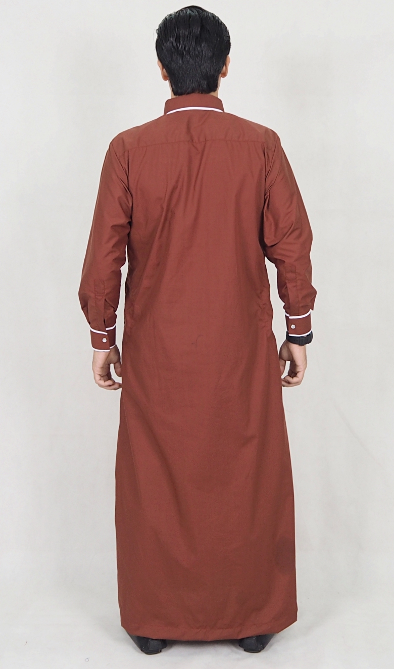 SW5088 Men's Jubah Brown