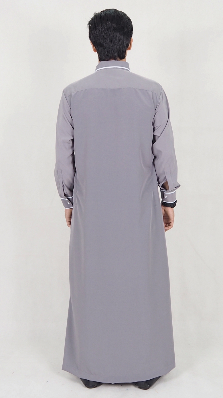 SW5088 Men's Jubah Grey